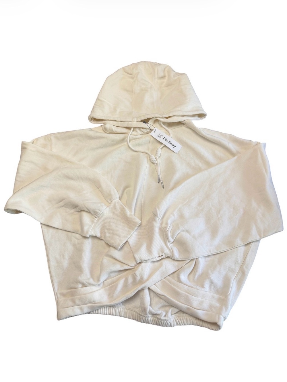 NWT The Drop Cream Oversized Hoodie Size L
